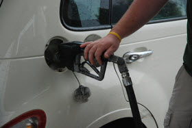 Fueling up. Photo by Flikr user KOMUnews.